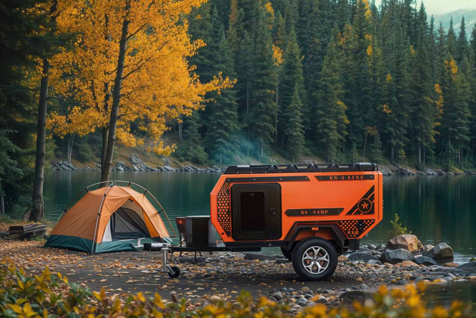 So startest du ins Kurz-Camping-Abenteuer mit einem Mini-Wohnwagen in Deutschland